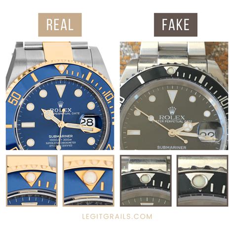 rolex submariner how to tell a fake|Rolex Submariner real or fake.